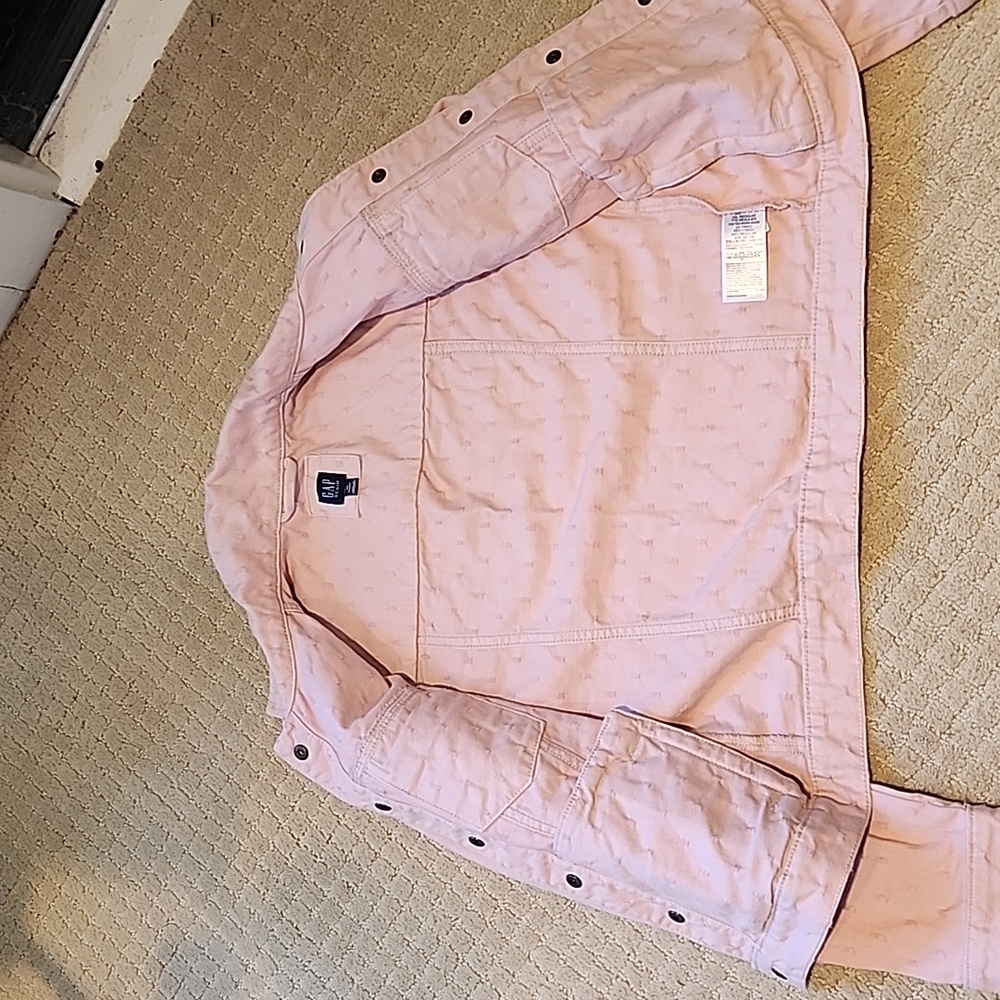 Pink denim jacket - Picture 5 of 6